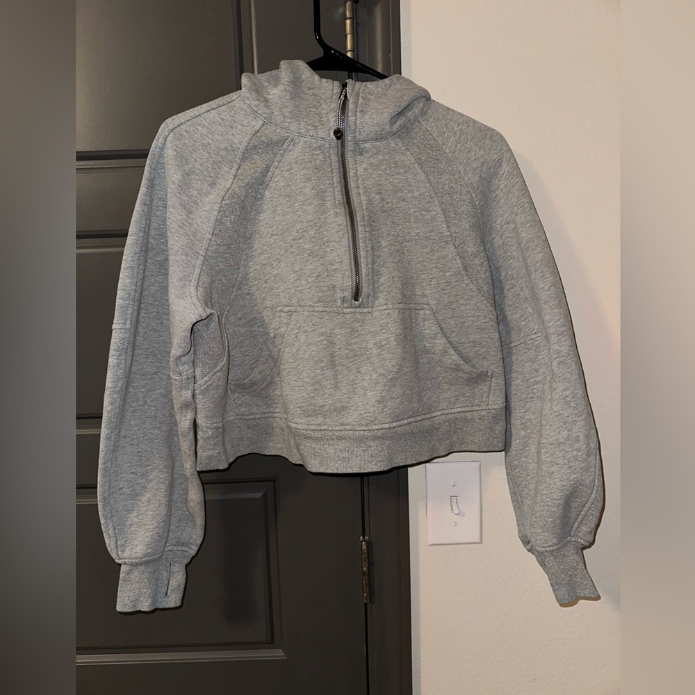 Lululemon Scuba oversized half zip pullover sweatshirt hoodie